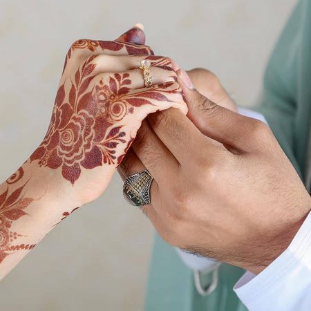 مدل نقش حنا دخترانه شیک و ساده