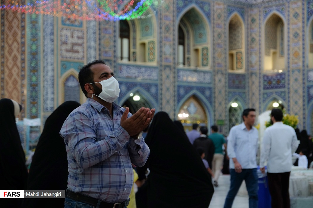 زیارت حرم مطهر رضوی با رعایت پروتکل‌های بهداشتی