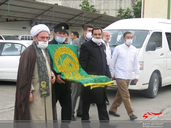 کاروان زیر سایه خورشید در سپاه قائم شهر مازندران