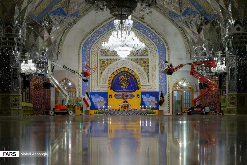 زیارت حرم مطهر رضوی با رعایت پروتکل‌های بهداشتی