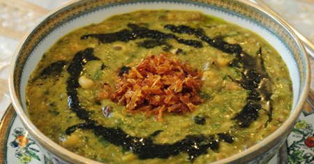 سوپ و آش/ آش ماش يزدي با کشک