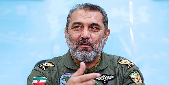 واکنش فرمانده هوانیروز ارتش به خبرِ سانحه برای یک بالگرد
