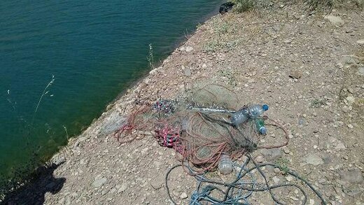 دستگیری متخلفین صید غیرمجاز ماهی در ساوه