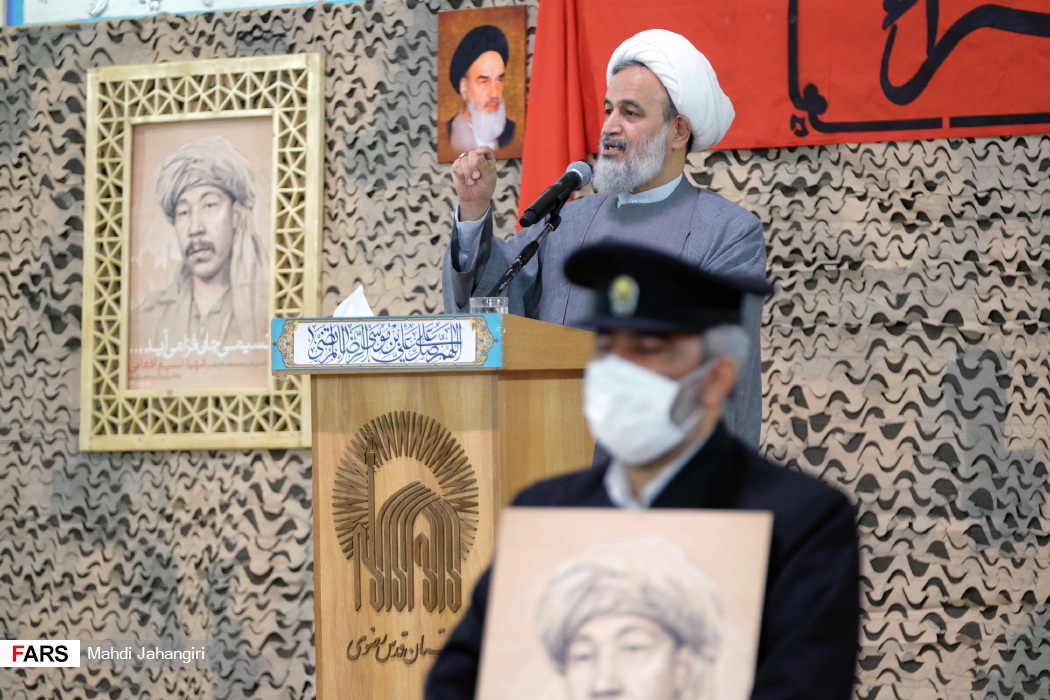وداع با پیکر شهید «نسیم افغانی»