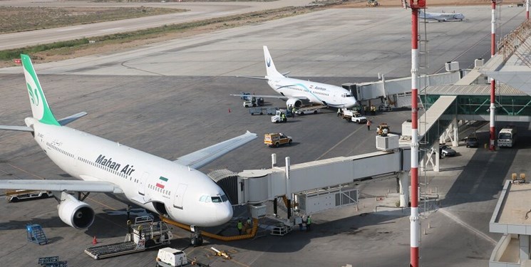 فرود  اضطراری هواپیمایی ماهان در فرودگاه شیراز