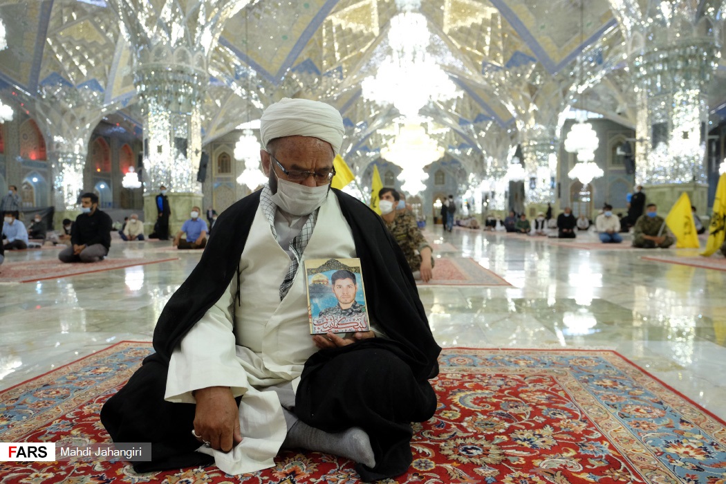 وداع با پیکر شهید «نسیم افغانی»