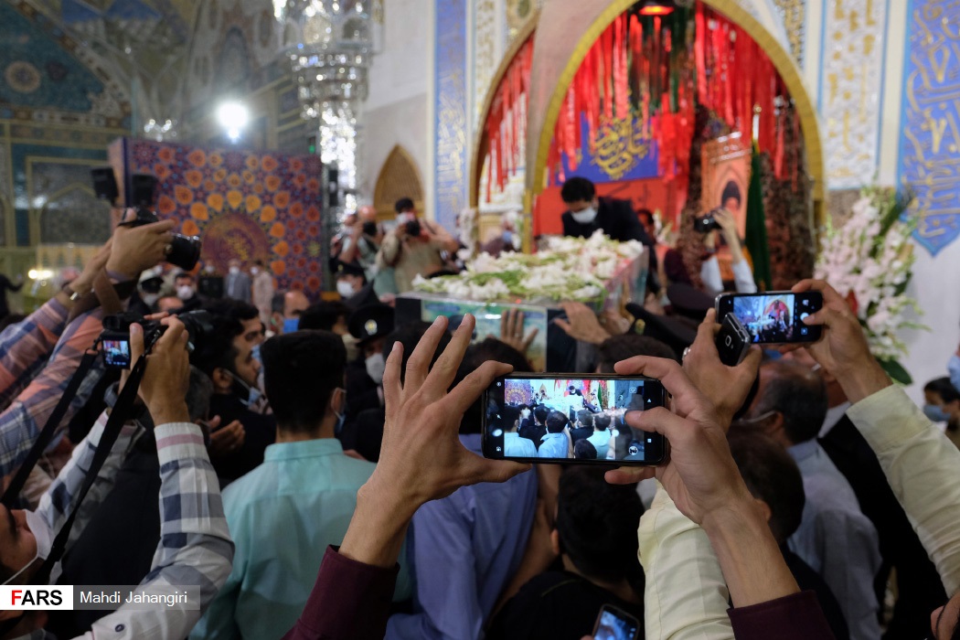 وداع با پیکر شهید «نسیم افغانی»