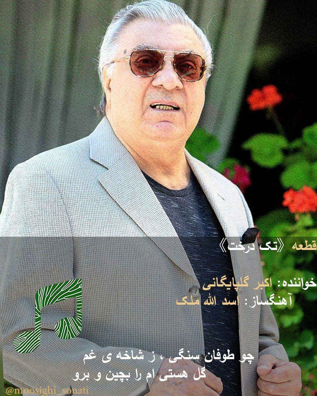  قطعه زیبای «تک درخت» با صدای گلپا