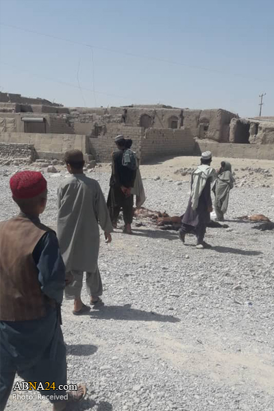 عکس/ انفجار مرگبار خودروی بمبگذاری شده در هلمند افغانستان 