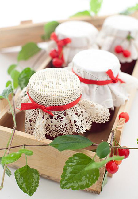 شیشه های خالی را برای جهیزیه تزئین کنید
