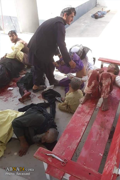 عکس/ انفجار مرگبار خودروی بمبگذاری شده در هلمند افغانستان 