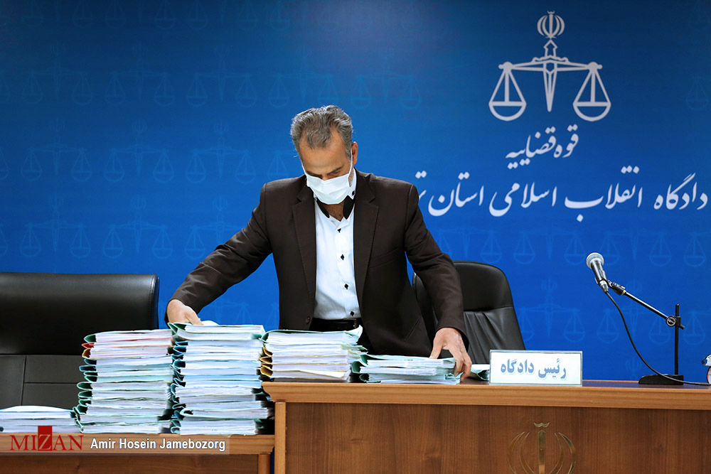 عکس/ جلسه دادگاه عباس ایروانی و سایر متهمان گروه عظام