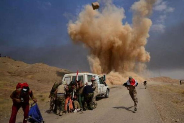 4 نیروی حشد شعبی عراق بر اثر انفجار بمب به شهادت رسیدند