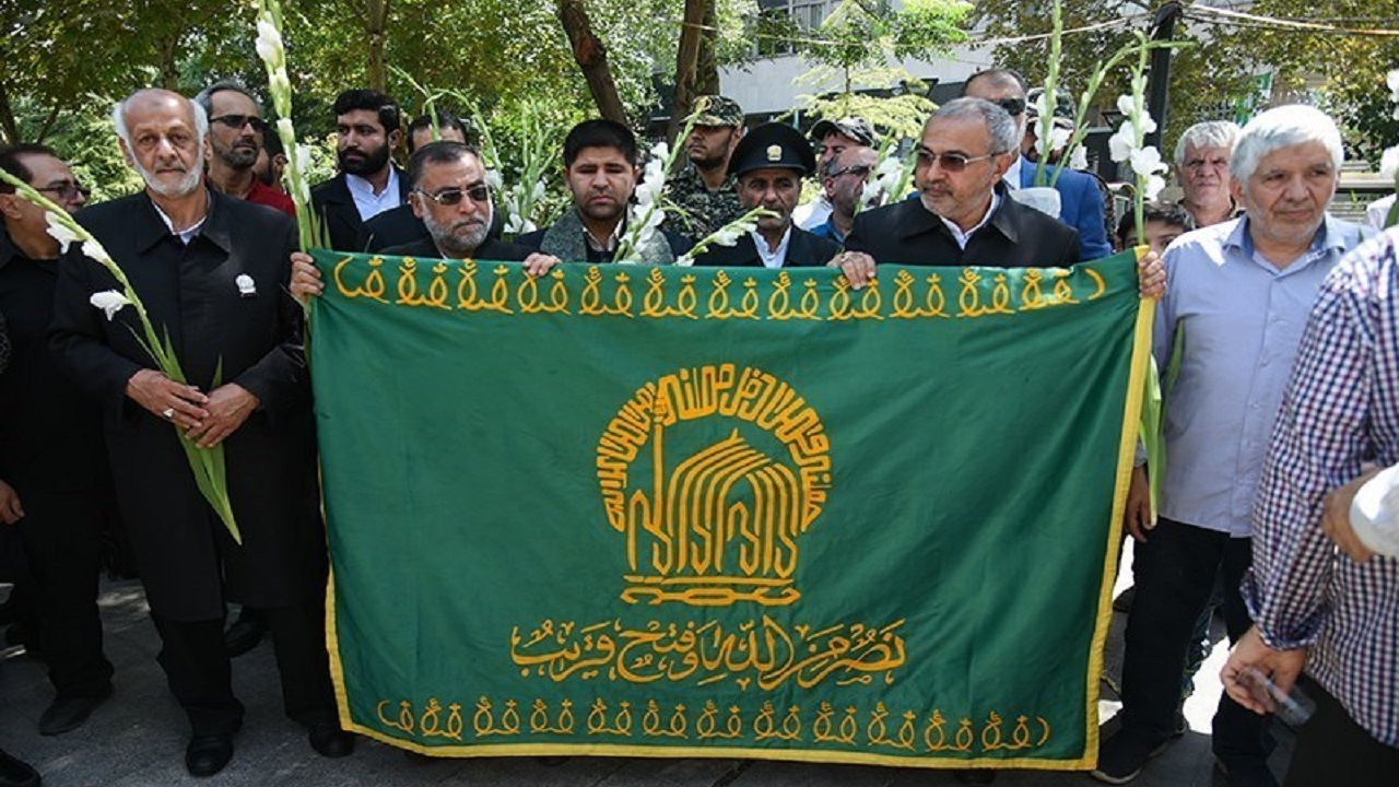 کاروان زیر سایه خورشید وارد چهارمحال و بختیاری شدند