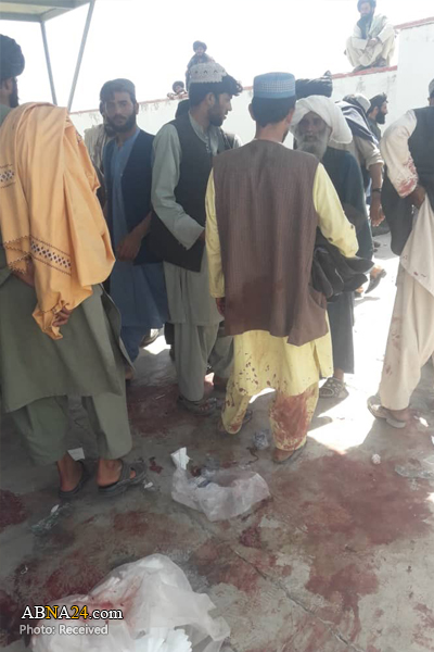 عکس/ انفجار مرگبار خودروی بمبگذاری شده در هلمند افغانستان 