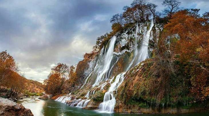 بیشه آبشار رویایی لرستان