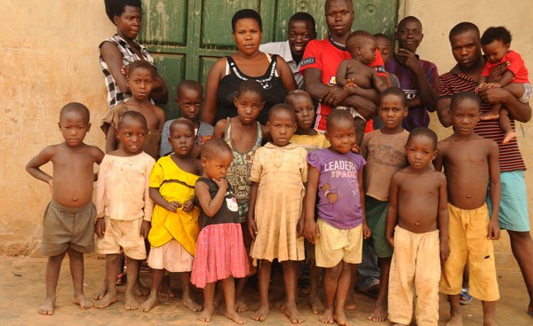 زن اوگاندایی ۴۱ ساله با ۴۴ فرزند