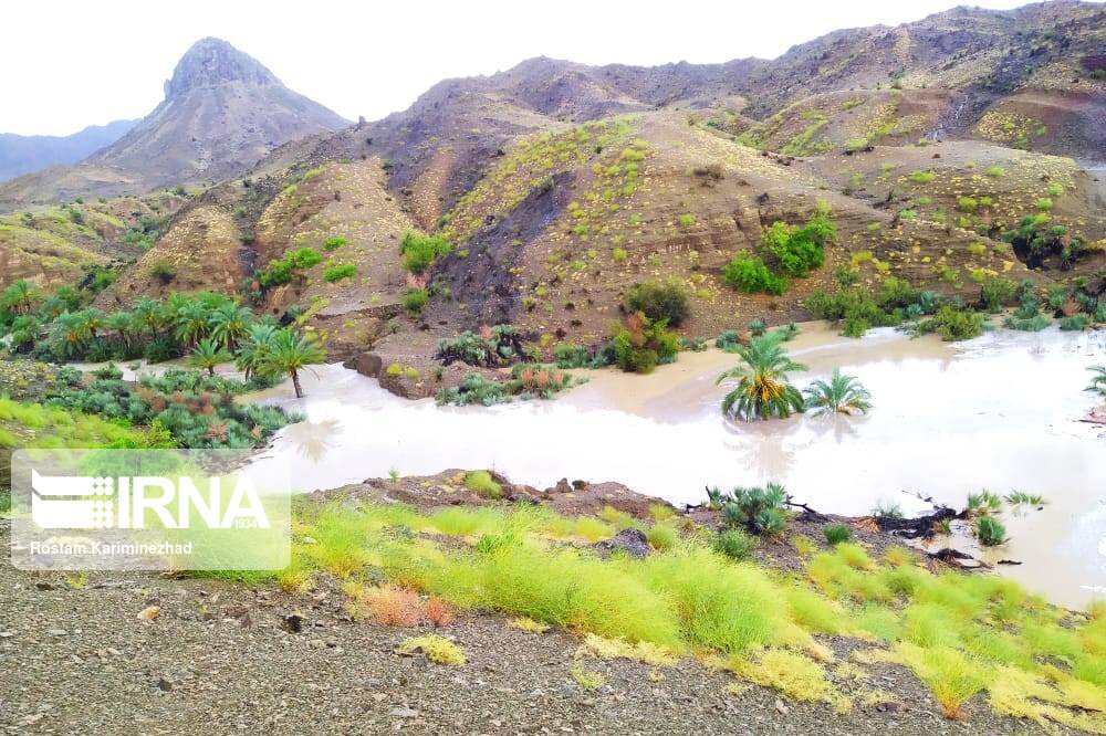 سیل و بارندگی در برخی شهرهای بلوچستان