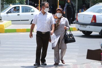 عکس/ استفاده از ماسک در بیرجند
