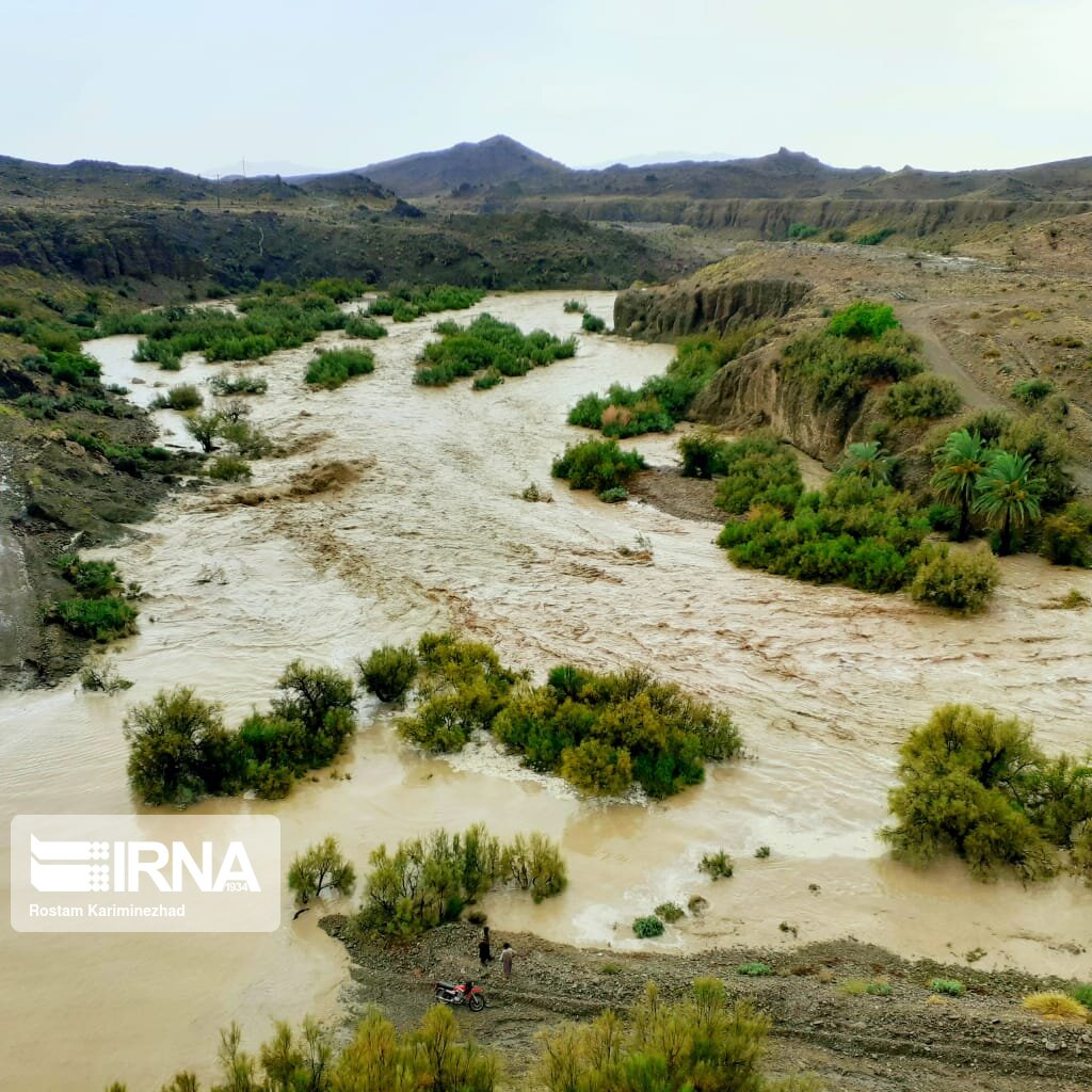 سیل و بارندگی در برخی شهرهای بلوچستان
