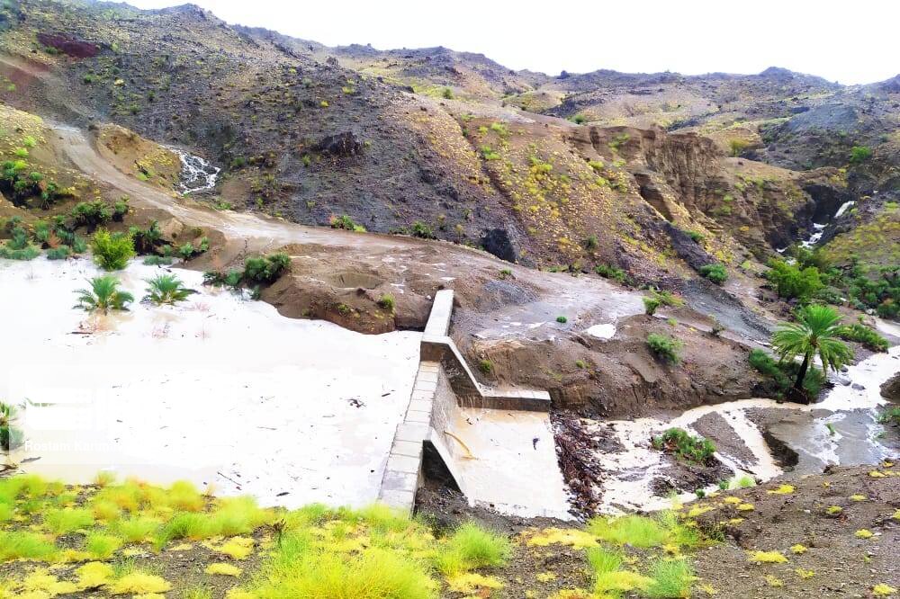 سیل و بارندگی در برخی شهرهای بلوچستان