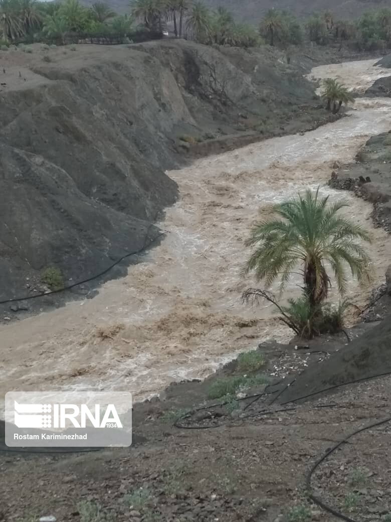 سیل و بارندگی در برخی شهرهای بلوچستان