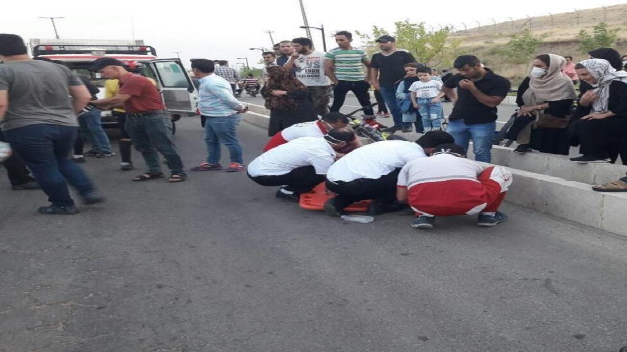 2 حادثه در جاده سلامت قزوین