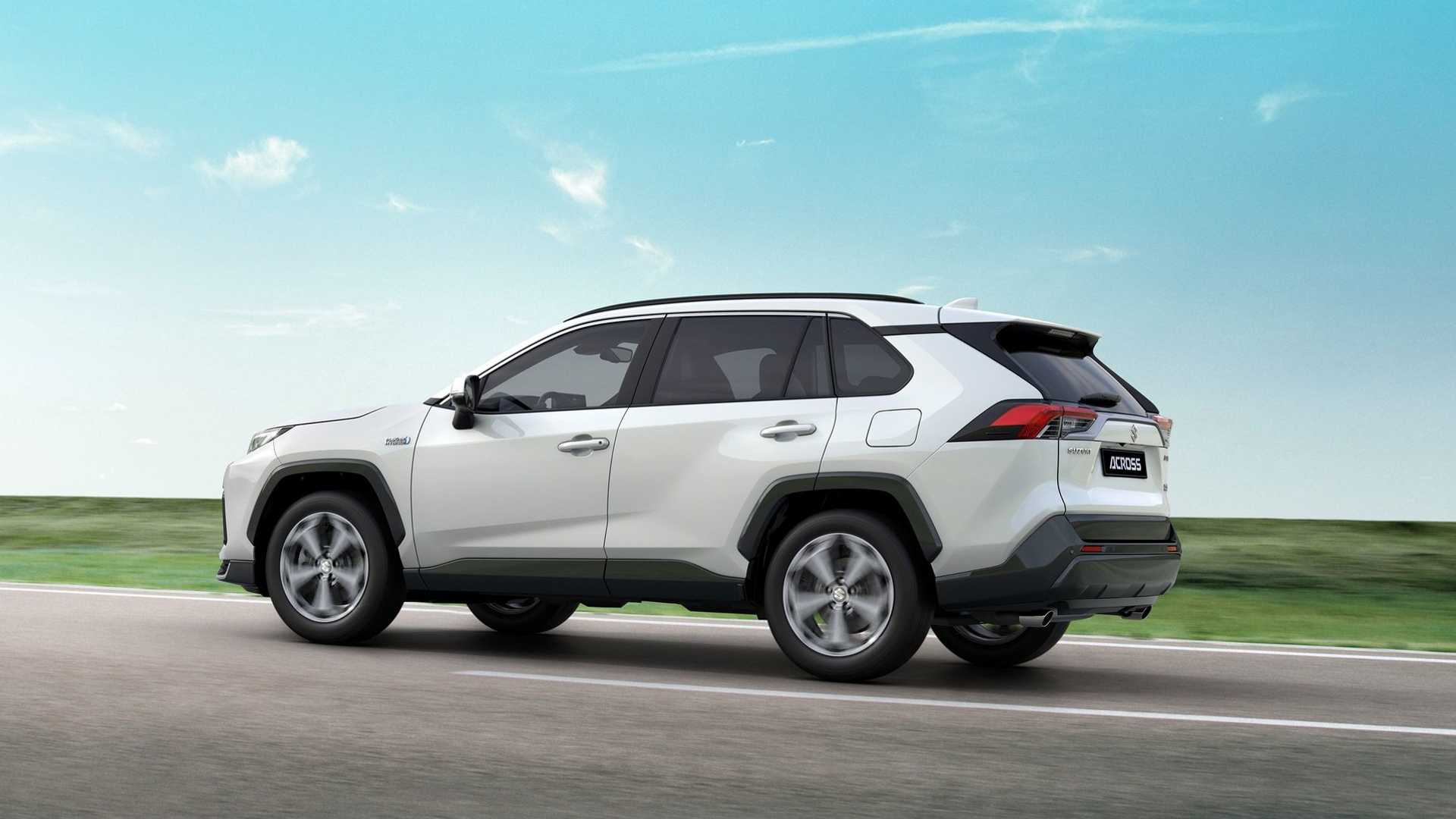 سوزوکی اکروس؛ کپی واضحی از تویوتا RAV4 پلاگین هیبریدی
