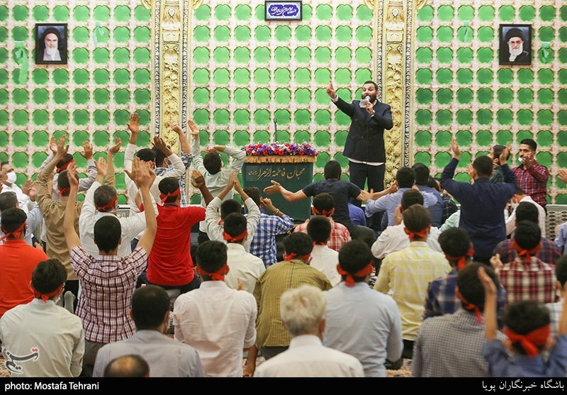 جشن ولادت امام رضا(ع) در مهدیه امام حسن(ع)