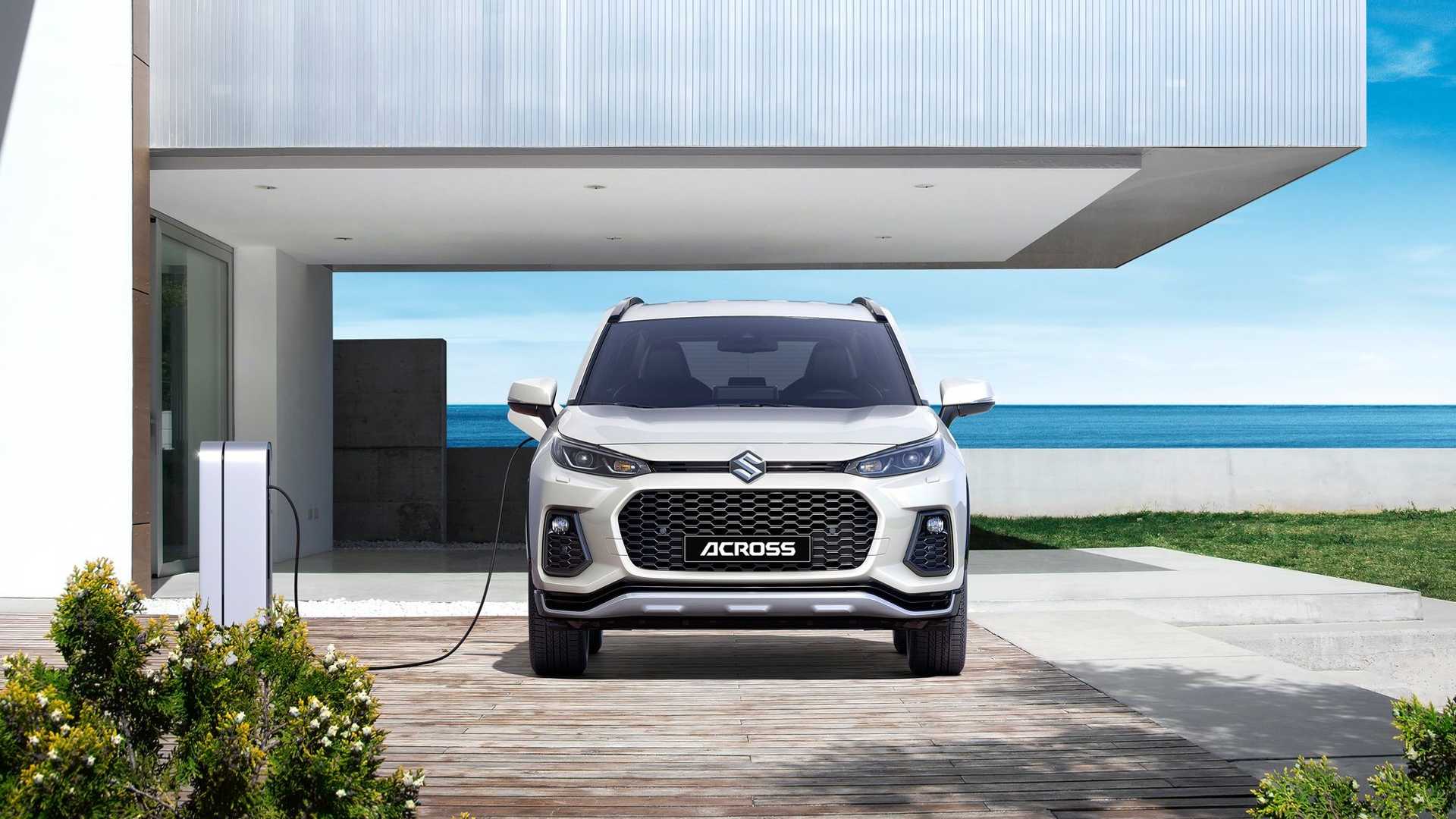 سوزوکی اکروس؛ کپی واضحی از تویوتا RAV4 پلاگین هیبریدی