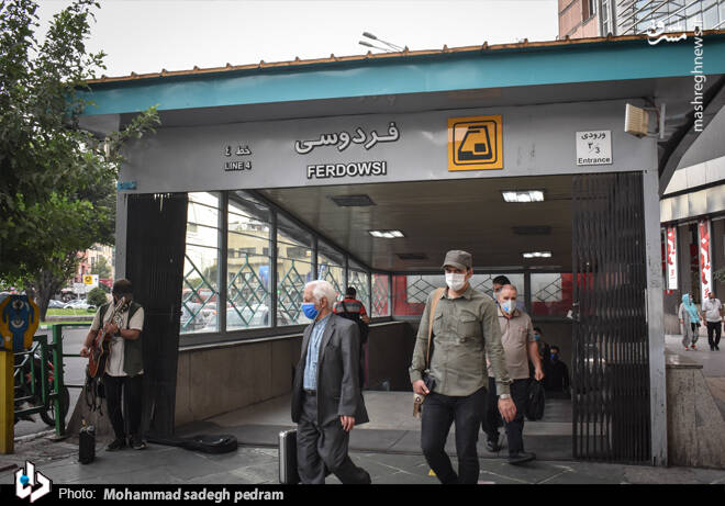 نخستین روز اجرای طرح اجباری ماسک