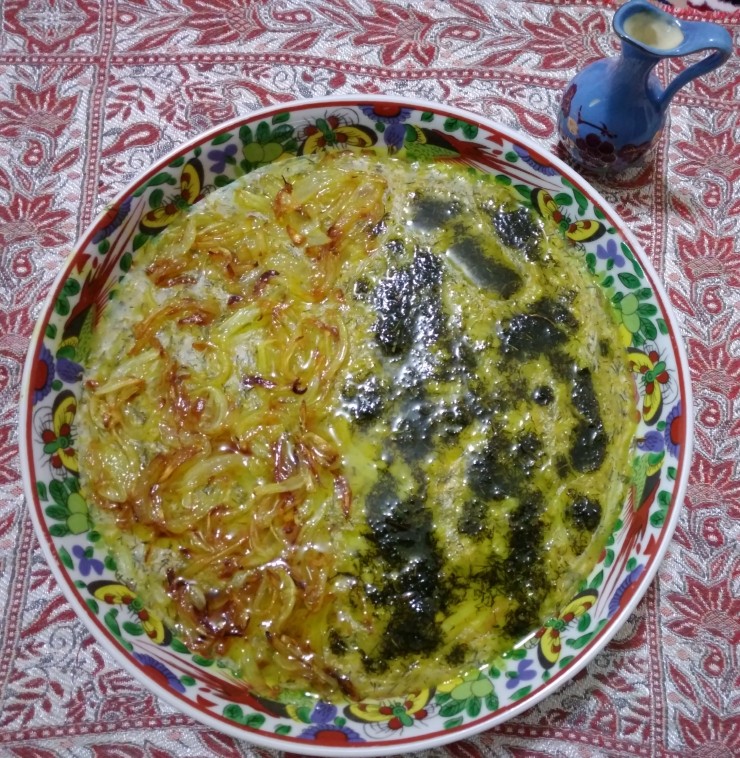 از شما/🍀عصرونه آش رشته محلي🍀🍀🍀🍀