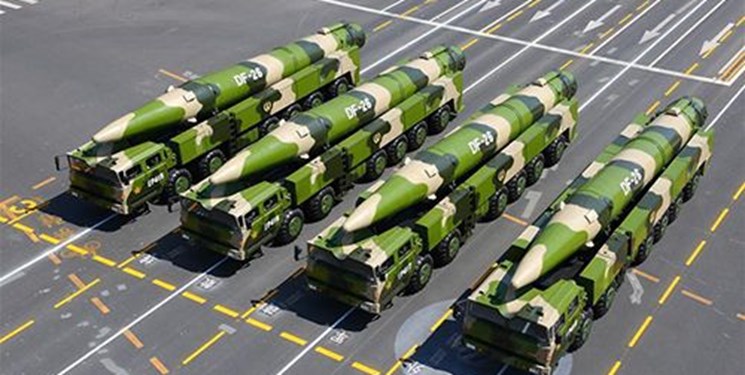 ناوهای آمریکا در تیررس موشک‌های "دانگ فنگ" ارتش چین قرار دارند