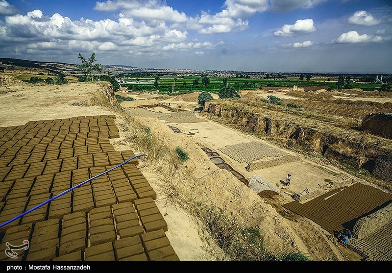 کوره های آجرپزی در نومل گرگان