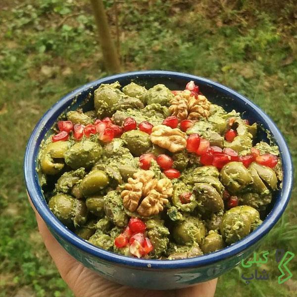 ميز اردور/ خوشمزه ترين زيتون پرورده گيلاني