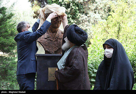 سردیس سردار شهید سلیمانی رونمایی شد