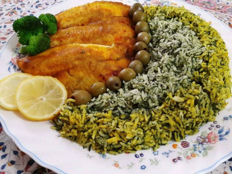 از شما/سبزي پلو با ماهي نتيمون
