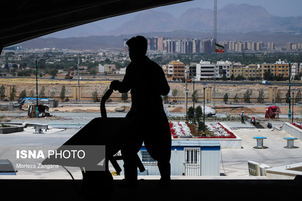 مراحل ساخت محل دائمی نمایشگاه‌های بین‌المللی اصفهان