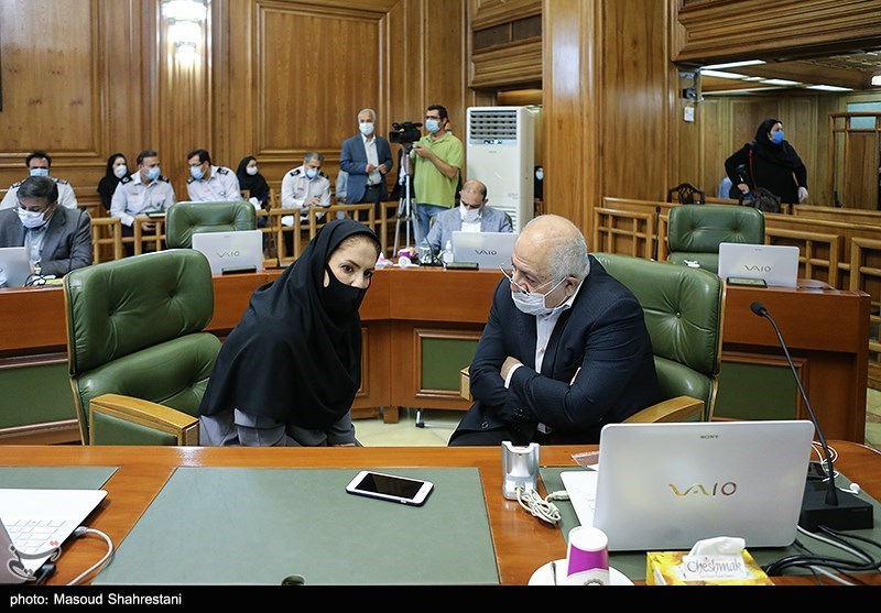 تصاویری از جلسه علنی شورای شهر تهران