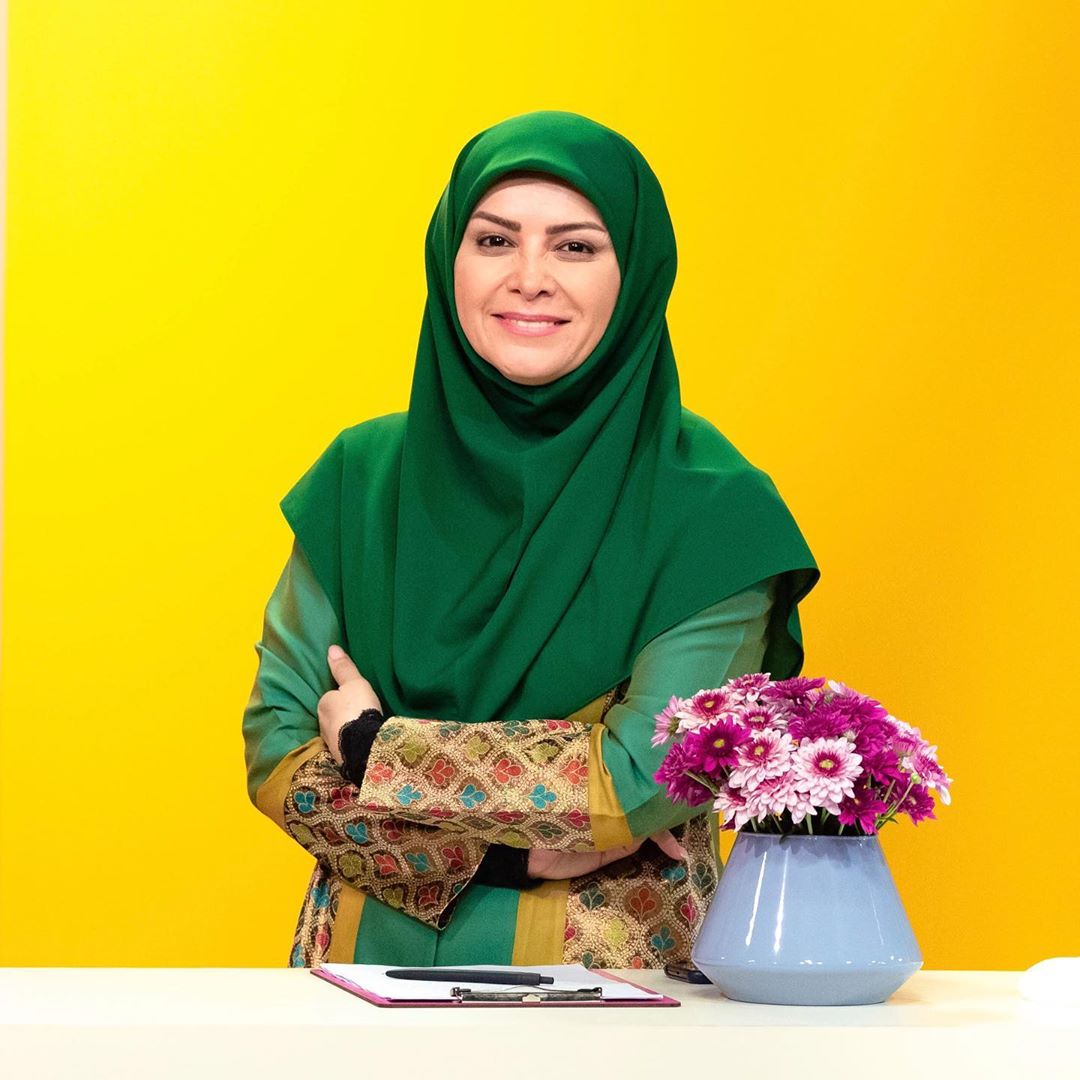 چهره ها/ تیپ سبزپوش زهره هاشمی
