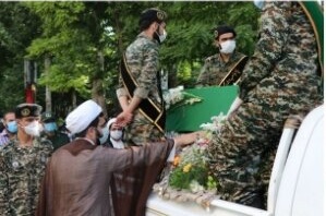 پیکر شهید مدافع حرم «محمد احمدی» در دماوند به خاک سپرده شد
