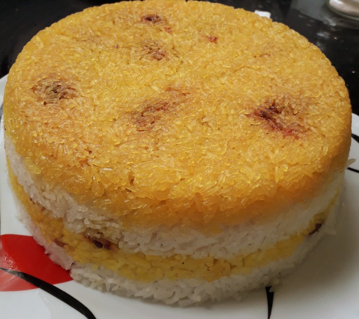 از شما/ته چين مرغ وبادمجون