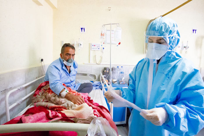 بستری 709 بیمار مبتلا به کرونا در اصفهان
