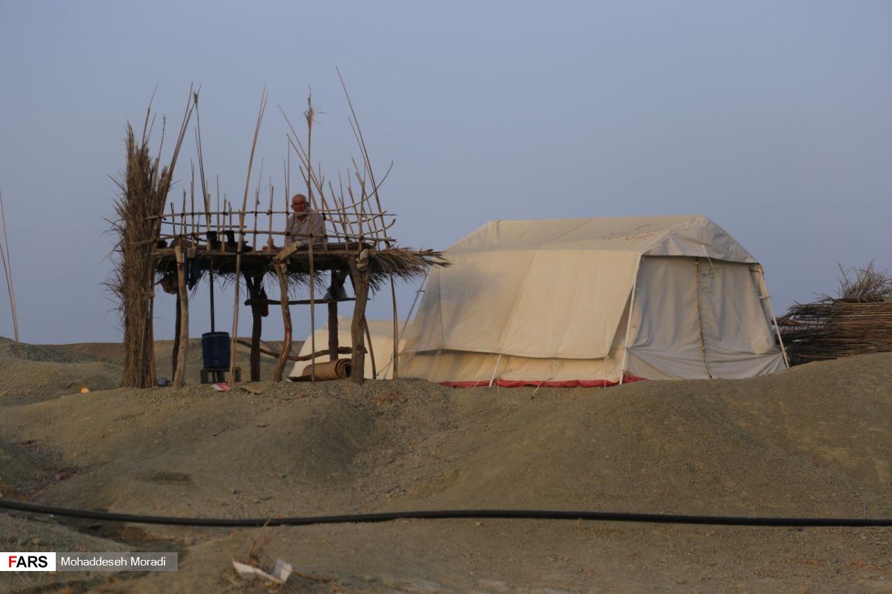 «زاچ و داربست» هم‌‌چنان در چادر