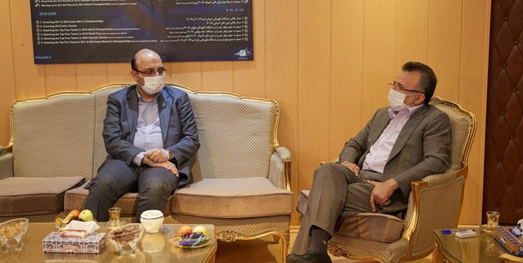 دیدار رئیس فدراسیون والیبال با معاون وزیر ورزش