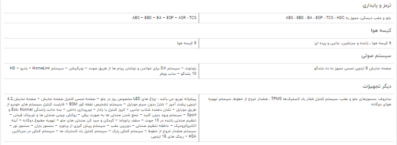 مقایسه خودرو هاوال H ۹ و لکسوس NX ۲۰۰ t