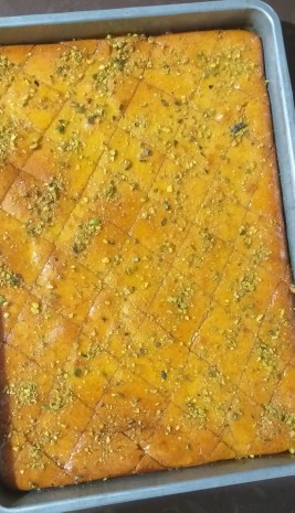 از شما/کيک باقلوايي امشب  تقديم نگاه همه بانوان عزيز سرزمينم