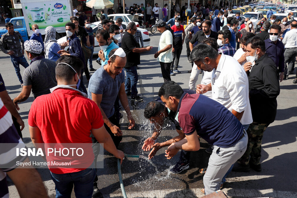 عکس/ اعتراض کارگران هفت‌تپه به عدم پرداخت مناسب مطالبات