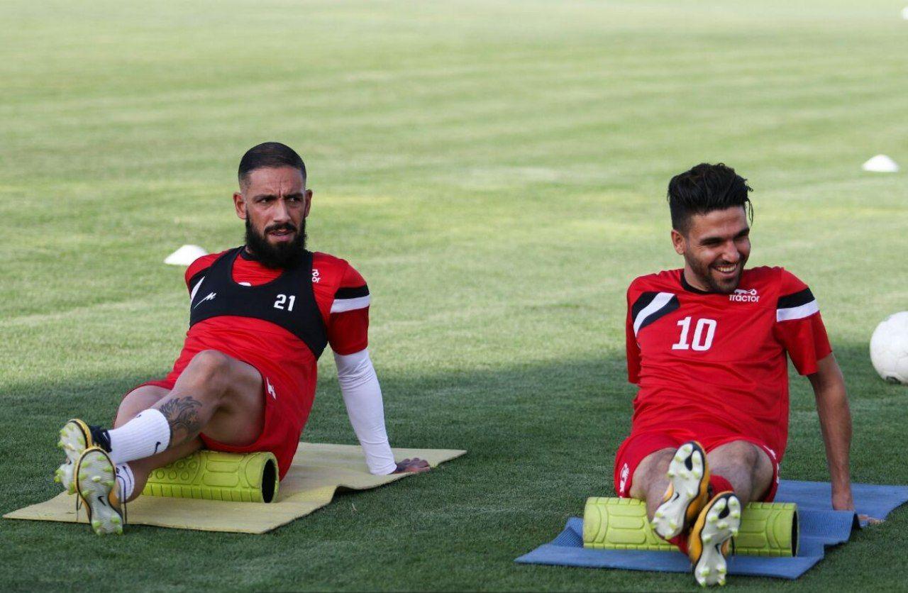 دژاگه در تمرین تراکتور آفتابی شد