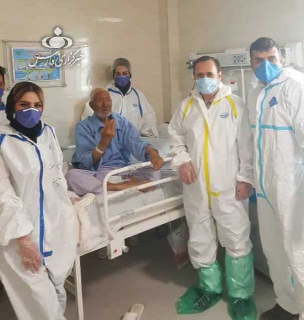پیرمرد ۱۰۹ ساله کرمانشاهی کرونا راشکست داد